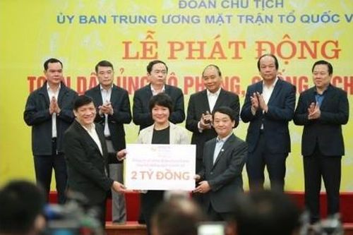 Diana Unicharm ủng hộ 2 tỷ đồng cho công tác chống dịch Covid-19