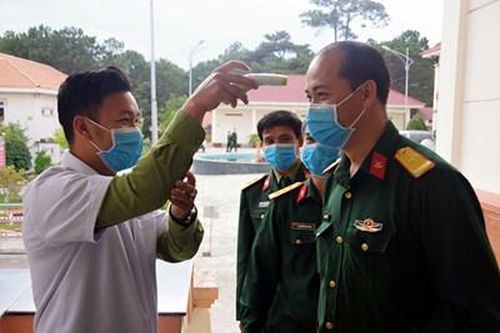 Lực lượng vũ trang tỉnh Lâm Đồng chủ động phòng, chống dịch Covid-19
