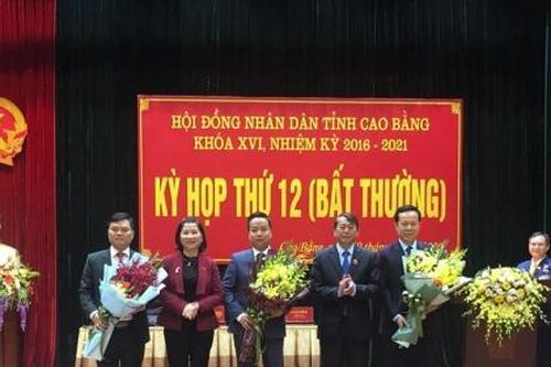 Ông Lê Hải Hòa được bầu giữ chức Phó Chủ tịch UBND tỉnh Cao Bằng