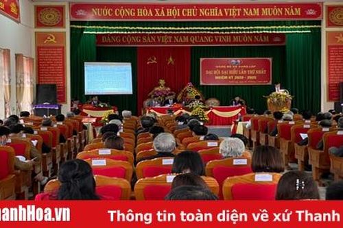 Đại hội đại biểu Đảng bộ xã Xuân Lập (Thọ Xuân)