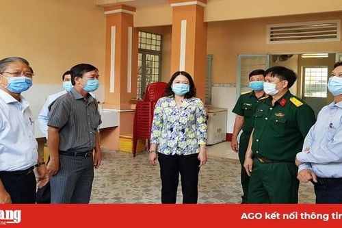 Bí thư Tỉnh ủy An Giang Võ Thị Ánh Xuân: cần có phương án dự phòng tình huống dịch Covid-19 ở cấp độ cao hơn