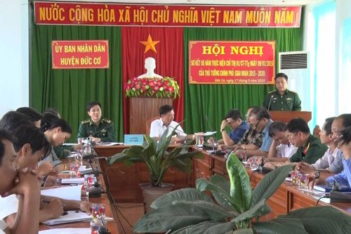 Đức Cơ: Khen thưởng 15 tập thể và cá nhân thực hiện tốt Chỉ thị 01