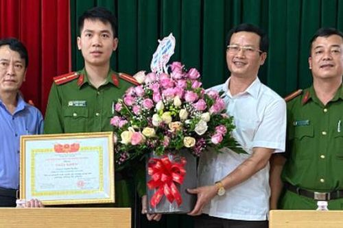 Trên đường tuần tra, thiếu úy công an bắt được đối tượng truy nã