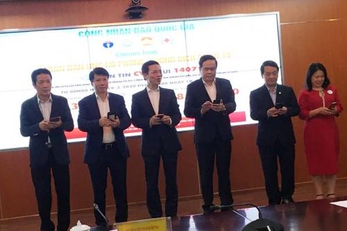 Phát động toàn dân nhắn tin ủng hộ phòng, chống COVID-19