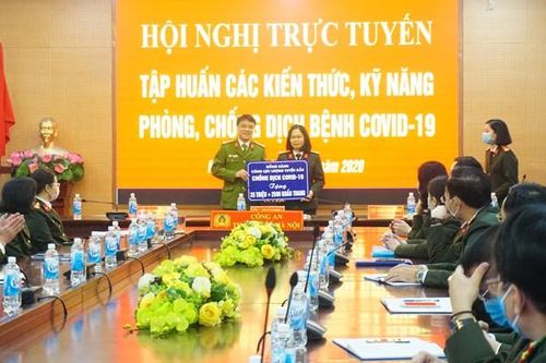 Lãnh đạo Bộ Công an đánh giá cao Công an Hà Nội làm tốt công tác chống dịch Covid-19