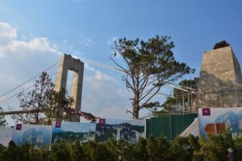 Buộc tháo dỡ công trình vi phạm tại Khu du lịch Thung lũng Tình yêu