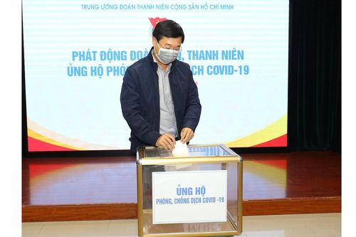 Phát động tuổi trẻ cả nước ủng hộ phòng chống dịch Covid-19