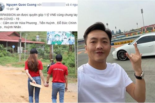 Vợ chồng Cường Đô La và bạn bè chung tay quyên góp 1 tỷ đồng chống dịch COVID-19