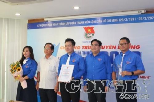Đoàn Tổng công ty cấp nước Sài Gòn vinh dự nhận giải thưởng Hồ Hảo Hớn năm 2020