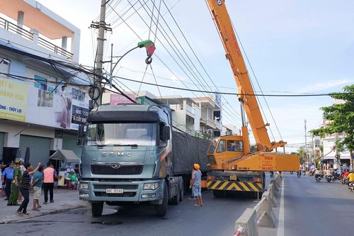 Tài xế xe quá tải liên tục không hợp tác với cơ quan chức năng