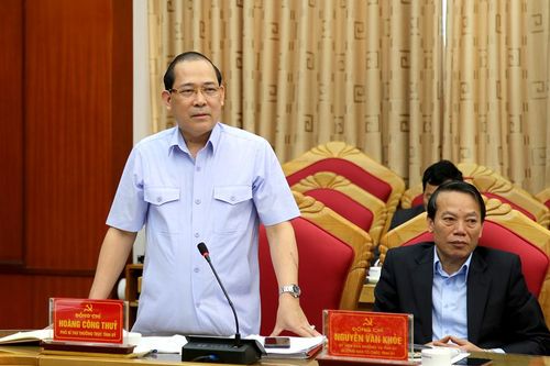 Hội nghị Ban Thường vụ Tỉnh ủy