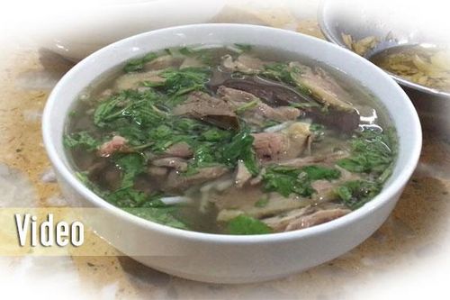 Bún vịt Lâm Bình ở Tp Tuyên Quang