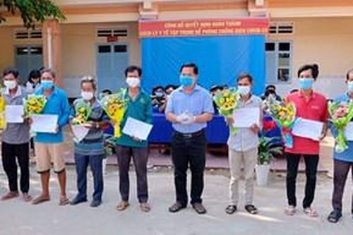 Kết thúc cách ly y tế đối với 33 người tại thị xã Tân Châu, tỉnh An Giang
