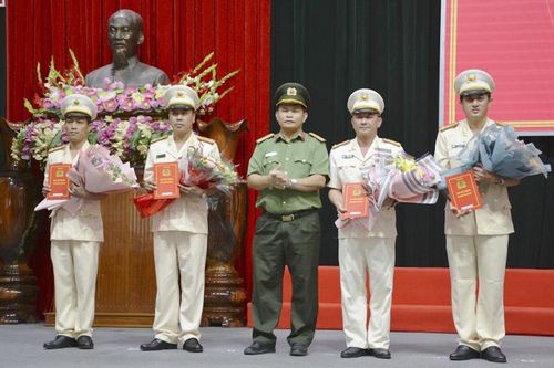 Công an tỉnh Quảng Nam điều động, bổ nhiệm lãnh đạo cấp phòng