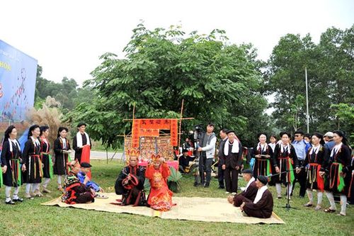 Lễ cấp sắc của người Sán Dìu ở Tuyên Quang