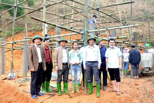 Kiểm tra công tác chuẩn bị Đại hội Đảng bộ xã Hùng Đức