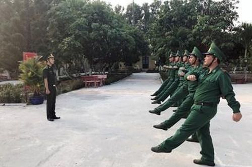 Miệt mài từ những ngày huấn luyện đầu tiên