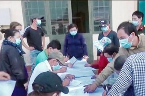 Tiếp nhận cách ly 177 công dân từ Campuchia trở về nước