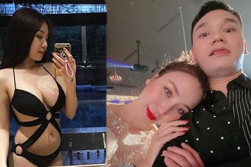 Bà xã DJ của Khắc Việt khoe bụng bầu với áo tắm, nhưng vòng 1 ngoại cỡ mới gây chú ý