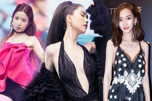 Loạt mỹ nhân châu Á thi nhau mất điểm vì lộ body 'da bọc xương'