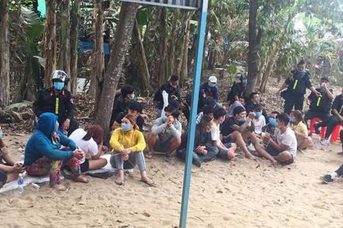 Bộ Công an cùng Công an tỉnh An Giang phá sòng bạc lớn