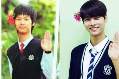 Ảnh quá khứ khác biệt của những thần tượng nam Kpop