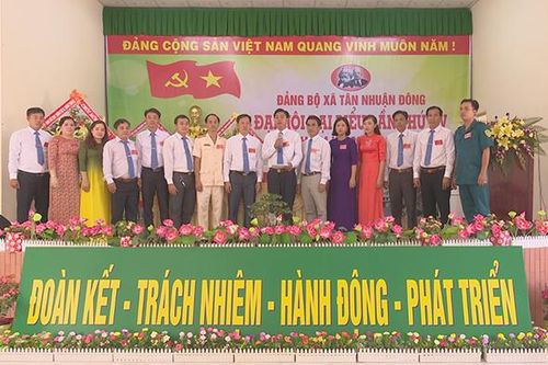 Đại hội Đại biểu Đảng bộ xã Tân Nhuận Đông, xã Thanh Mỹ