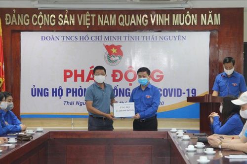 Phát động tuổi trẻ toàn tỉnh tham gia ủng hộ phòng, chống dịch