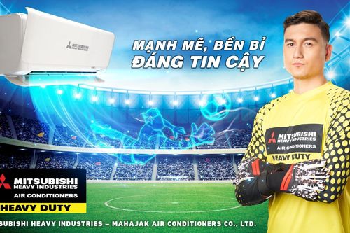 Đặng Văn Lâm là đại sứ thương hiệu của Mitsubishi Heavy Industries