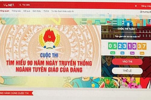 Khởi động cuộc thi tìm hiểu 90 năm ngày truyền thống ngành Tuyên giáo