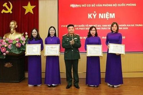 Phát huy truyền thống anh hùng, xây dựng Văn phòng Bộ Quốc phòng đáp ứng yêu cầu nhiệm vụ thời kỳ mới