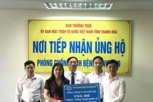 Thanh Hóa: 4 doanh nghiệp ủng hộ 1,1 tỷ đồng phòng chống dịch bệnh Covid-19