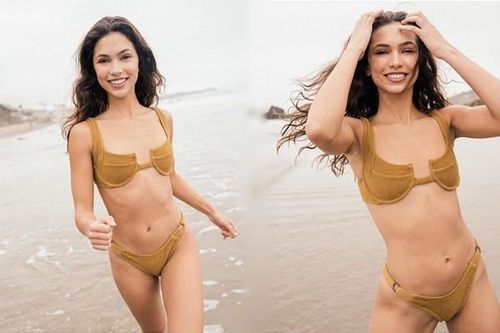 'Chân dài' Kaylin Baer nóng rực sắc vóc đôi mươi