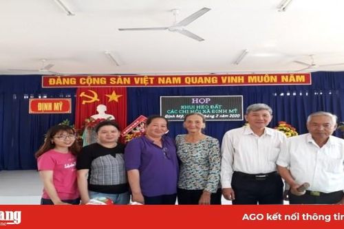 Chủ tịch hội phụ nữ cơ sở giỏi