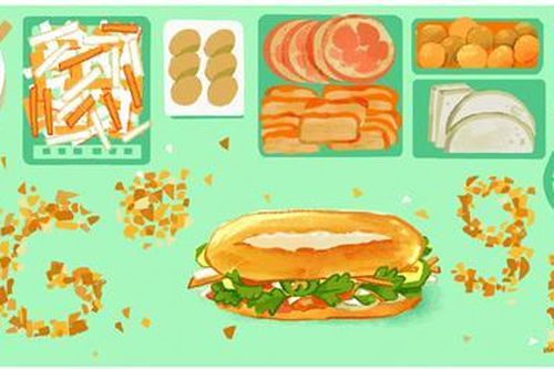Bánh mì Việt Nam lên Google Doodle