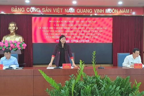 Kiểm tra thực hiện Quy chế công tác dân vận tại quận Đống Đa, huyện Thanh Oai
