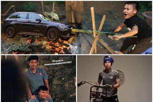 Văn Hậu, Đức Chinh bắt trend chọc Quang Hải cực lầy, 'Hải, quay xe'