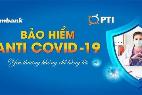 Sacombank triển khai sản phẩm bảo hiểm Anti Covid-19