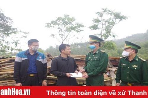 Đồn Biên phòng Yên Khương giúp dân khắc phục hậu quả thiên tai