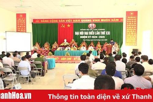 Đại hội đại biểu Đảng bộ xã Tam Chung (Mường Lát)