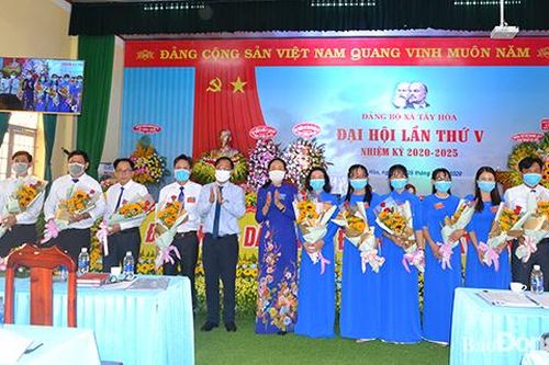 Đảng bộ xã Tây Hòa tổ chức đại hội nhiệm kỳ 2020-2025