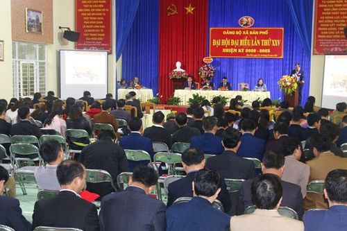Đại hội điểm Đảng bộ xã Bản Phố, nhiệm kỳ 2020- 2025