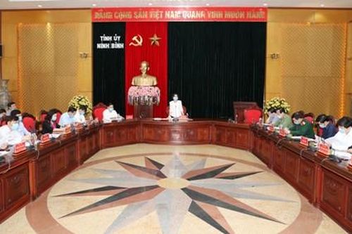 Thường trực Tỉnh ủy triển khai công tác nội chính, phòng, chống tham nhũng, cải cách tư pháp và công tác tôn giáo quý 2