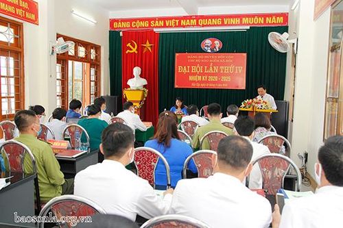 Đại hội Chi bộ BHXH huyện Sốp Cộp lần thứ IV, nhiệm kỳ 2020-2025