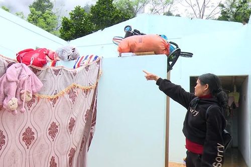 Mưa bão gây thiệt hại về nhà ở và hoa màu ở Lâm Bình
