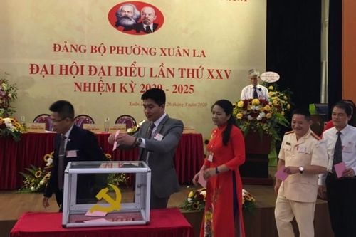 Quận Tây Hồ chỉ đạo thành công Đại hội điểm tại Đảng bộ phường Xuân La