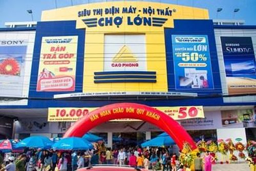 Chủ đầu tư Siêu thị điện máy Chợ Lớn bị xử phạt