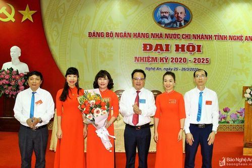 Đại hội Đảng bộ Ngân hàng Nhà nước Chi nhánh tỉnh Nghệ An nhiệm kỳ 2020 - 2025