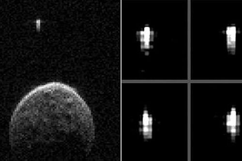 Phát hiện UFO hình trụ quay quanh tiểu hành tinh 2004 BL86