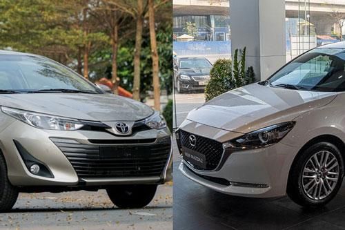 Mua xe sedan hạng B cho gia đình: Chọn Toyota Vios hay Mazda2?